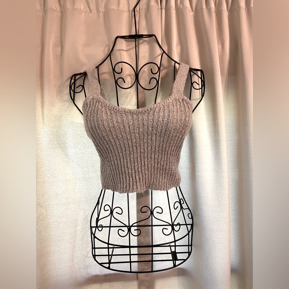Forever 21 Sweater Crop Top / Tank Size S